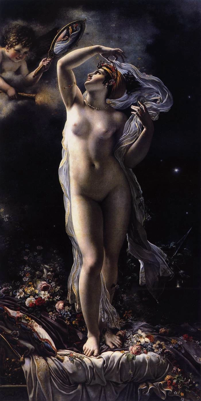 Mademoiselle Lange nel ruolo di Venere - Museo delle Belle Arti, Lipsia